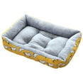 thumbnail image 1 of Cat Beds for Indoor Outdoor Small Dog Bed Self Warming Cat Beds Mat Warm Pet Pad Portable Cat Dog Mattress for Medium Small Pets Yellow L, 1 of 7