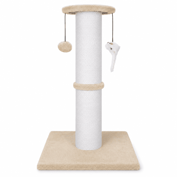 Cat Beige 34 Inch Vertical Indoor Use