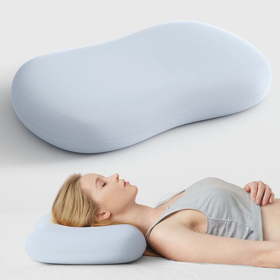 Cat Belly - Hypoallergenic Ice-Tech Support for Side Sleepers, Hot Sleepers & Allergy Relief (Multiple Colors)