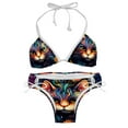 thumbnail image 1 of Cat Bikini Set with Detachable Sponge & Adjustable Strap, Two-Pack, Ideal for Beach & Pool, Swimsuit Swimsuits Bikini, 1 of 6