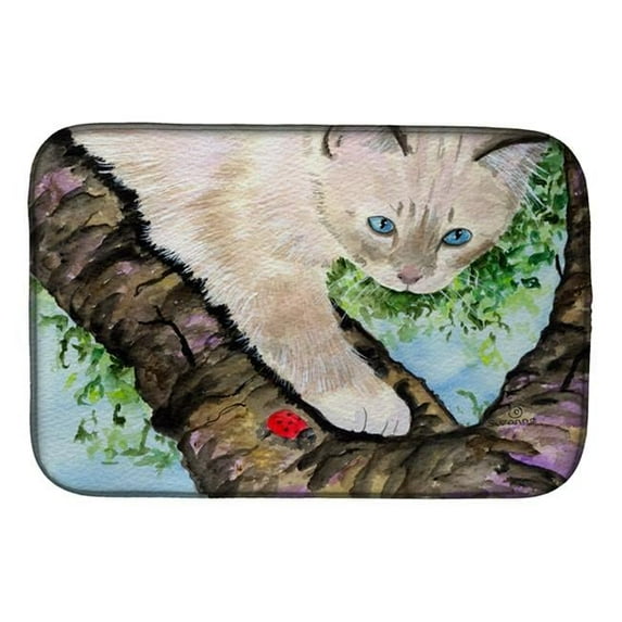 Cat - Birman Dish Drying Mat