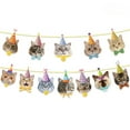 thumbnail image 1 of Cat Birthday Banner Decorations For Party Supplies Universal Design Paper Flags Banners & Accessories Festive Celebration Decorative Theme A, 1 of 4