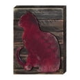 thumbnail image 1 of Cat Block Art on Board Wall Decor, 1 of 1