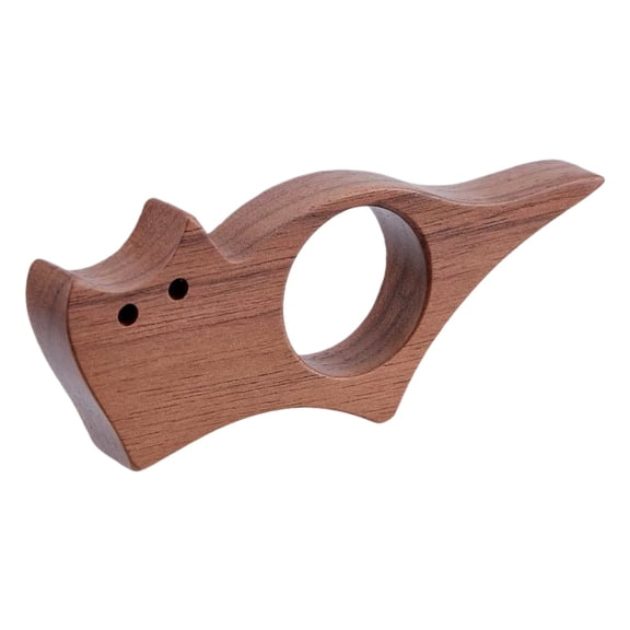 Cat Book Page Holder – Handmade Natural Walnut Thumb Bookmark - Novel Reading Accessories Gifts for Readers, Book Lovers Gifts, Bookworm Gifts, Literary Gifts