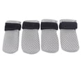 thumbnail image 1 of Leojiow Cat Booties Antiscratch Mittens 4 Pcs Cat Covers Mesh Breathable Cat Shoes Adjustable Cats Scratch Gloves Suitable For Cats When Bathing And Nail Trimming 3X7Cm Utility, 1 of 7