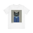 thumbnail image 1 of Cat Boss Unisex Jersey Short Sleeve T-shirt - Cre8ta, 1 of 4