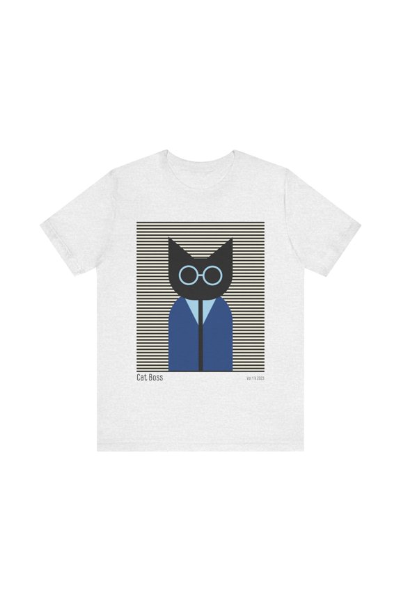 Cat Boss Unisex Jersey Short Sleeve T-shirt - Cre8ta