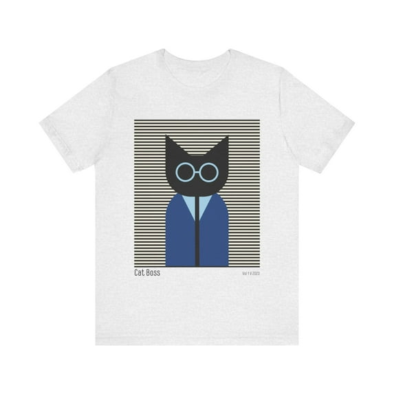 Cat Boss Unisex Jersey Short Sleeve T-shirt - Cre8ta