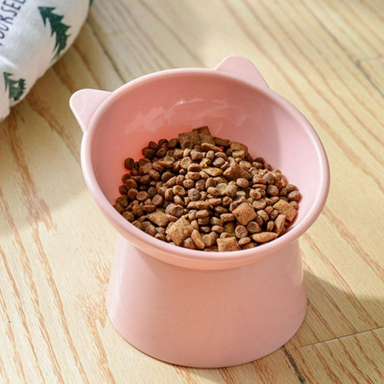 Cat Bowl Anti Vomiting Raised Cat Food Bowls Elevated Cat Bowl Pet Food Bowl for Flat Faced Cats Small Dogs Protect Pet s Spine Dishwasher Safe