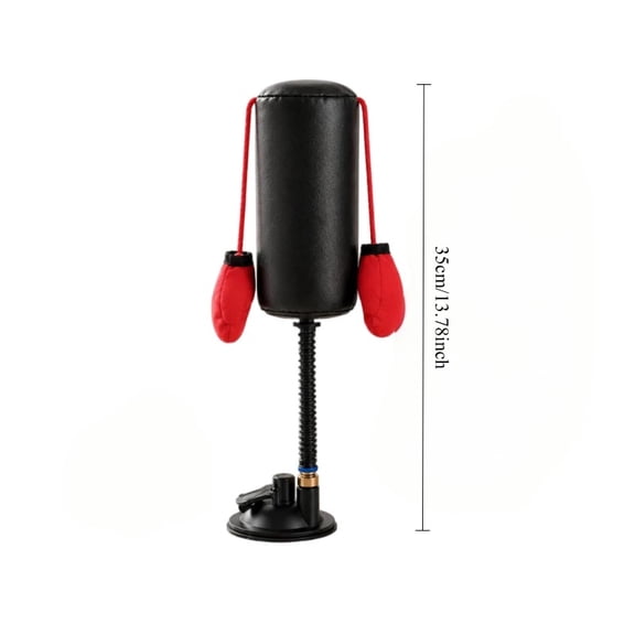 Cat Boxing Bag Toy Funny Teasing Fun Activity Funny Exercise Teaser Toy for Felines with Dangling Boxing Gloves