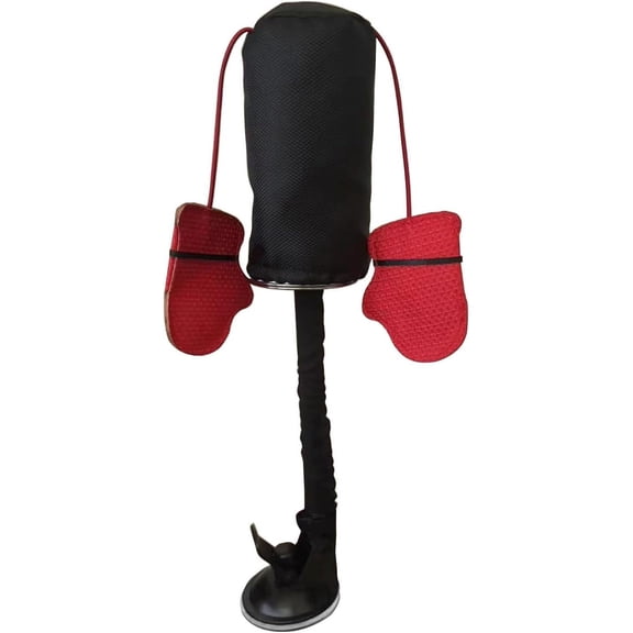 Cat Boxing Bag Toy Funny Teasing Fun Activity Funny Exercise Teaser Toy for Felines with Dangling Boxing Gloves
