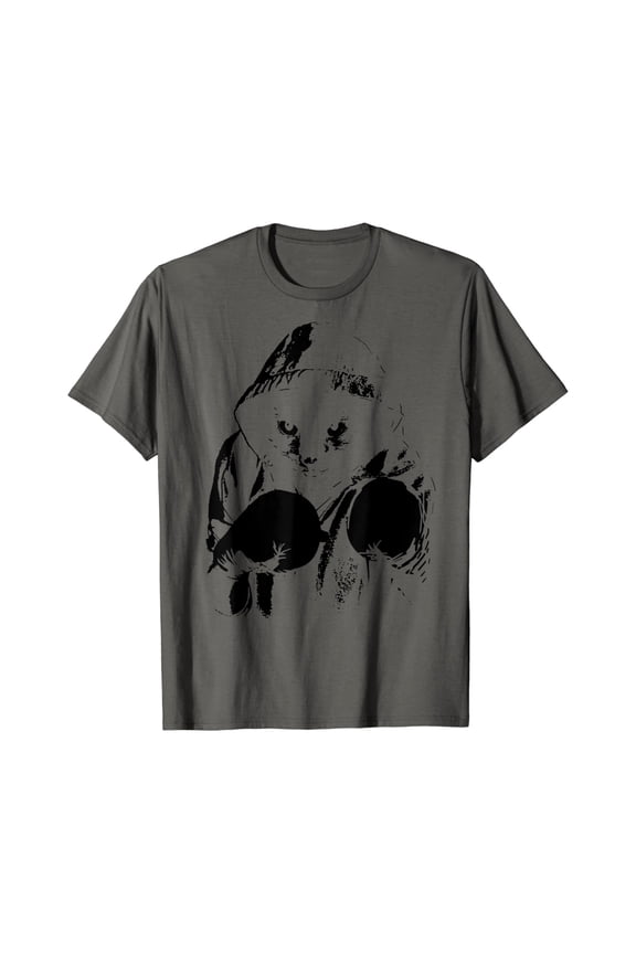Cat Boxing | Creative Animal Lovers Cool Boxer Gift T-Shirt