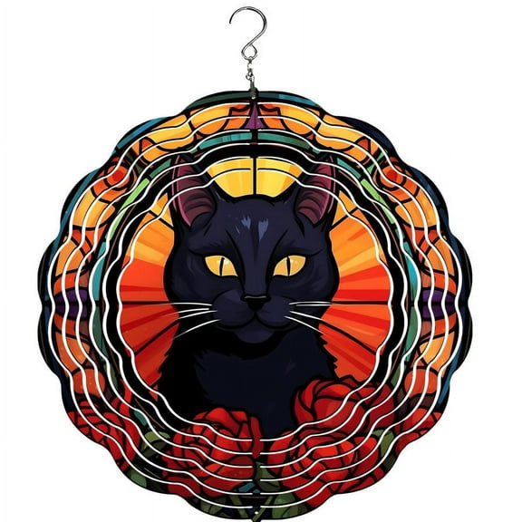 Cat Breed Wind Spinner
