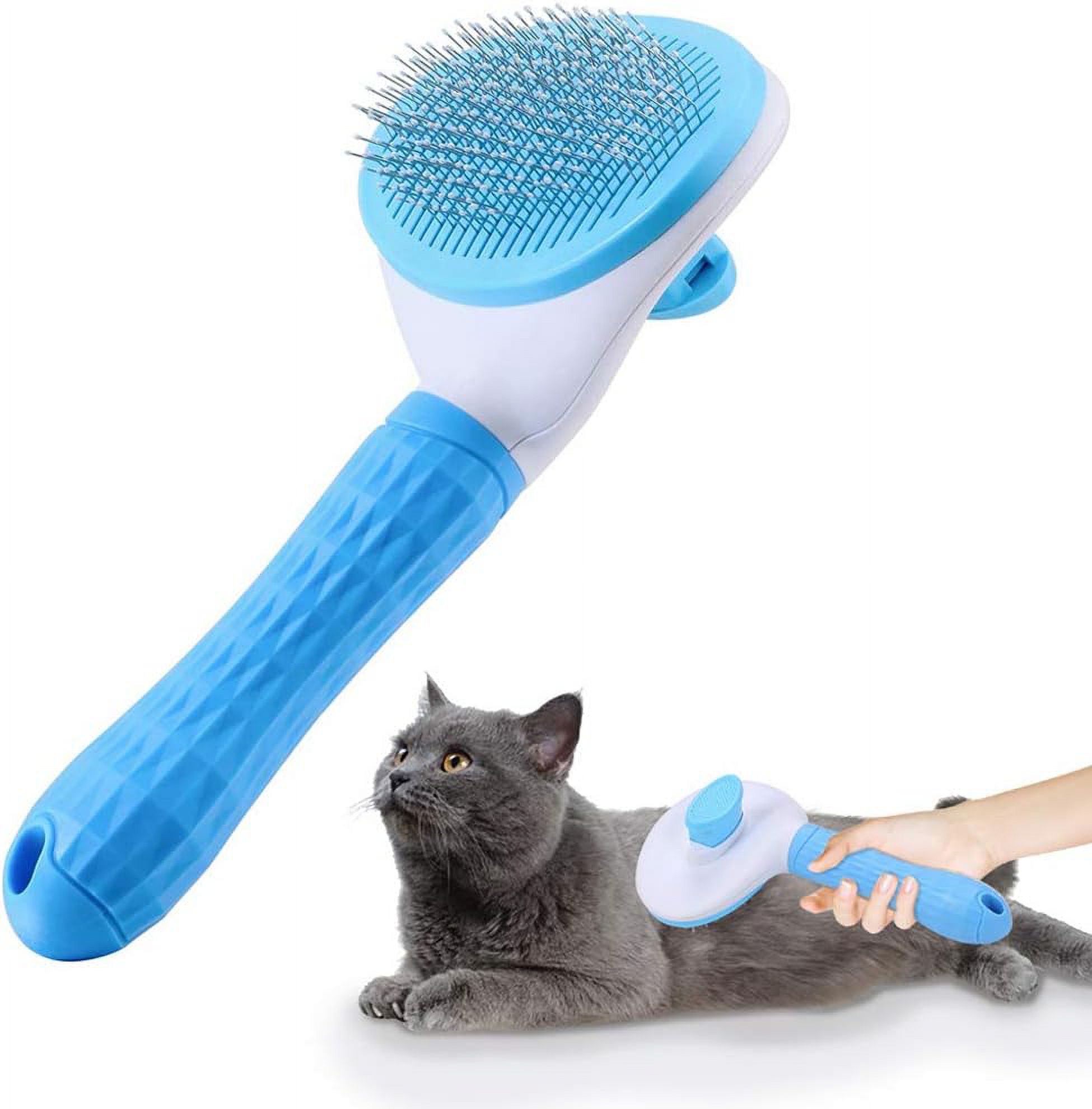 Cat Brush, Dog Brush, SelfCleaning Cat Brush Plucking Brush With
