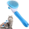 thumbnail image 1 of Cat Brush, Self-Cleaning Slicker Brush, Removes Undercoat Cat Comb, Dog Brush, Fit Short to Long All Cat Dog Rabbit etc Pet, 1 of 5