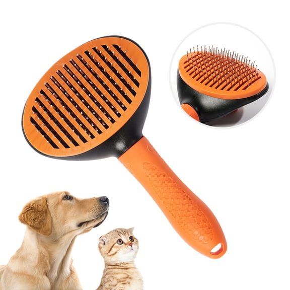 Cat Brush for Shedding, Cat Brushes for Indoor Cats, Cat Brush for Long or Short Haired Cats, Cat Grooming Brush Cat Comb for Kitten Rabbit Massage Removes Mats, Tangles and Loose Fur