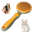 thumbnail image 1 of Cat Brush for Shedding and Grooming, Pet Self Cleaning Slicker Brush Dog Brush Cat Hair Comb, 1 of 8