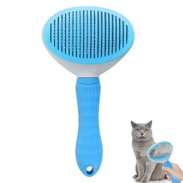 Cat Brush for Shedding and Grooming, Pet Self Cleaning Slicker Brush