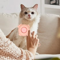 Cat Brushes for Indoor Cats, Pet Hair Brush for Cats Shedding & Grooming, Soft Bristle Cat Grooming Brush, Removes Loose Fur & Reduces Shedding, Comfortable Grip Handle