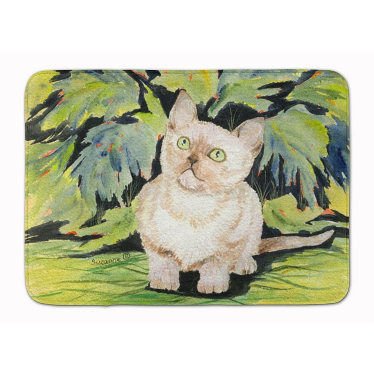 Cat Burmese Machine Washable Memory Foam Mat