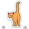 thumbnail image 1 of Cat Butt Funny - 12" Vinyl Sticker Waterproof Decal, 1 of 1