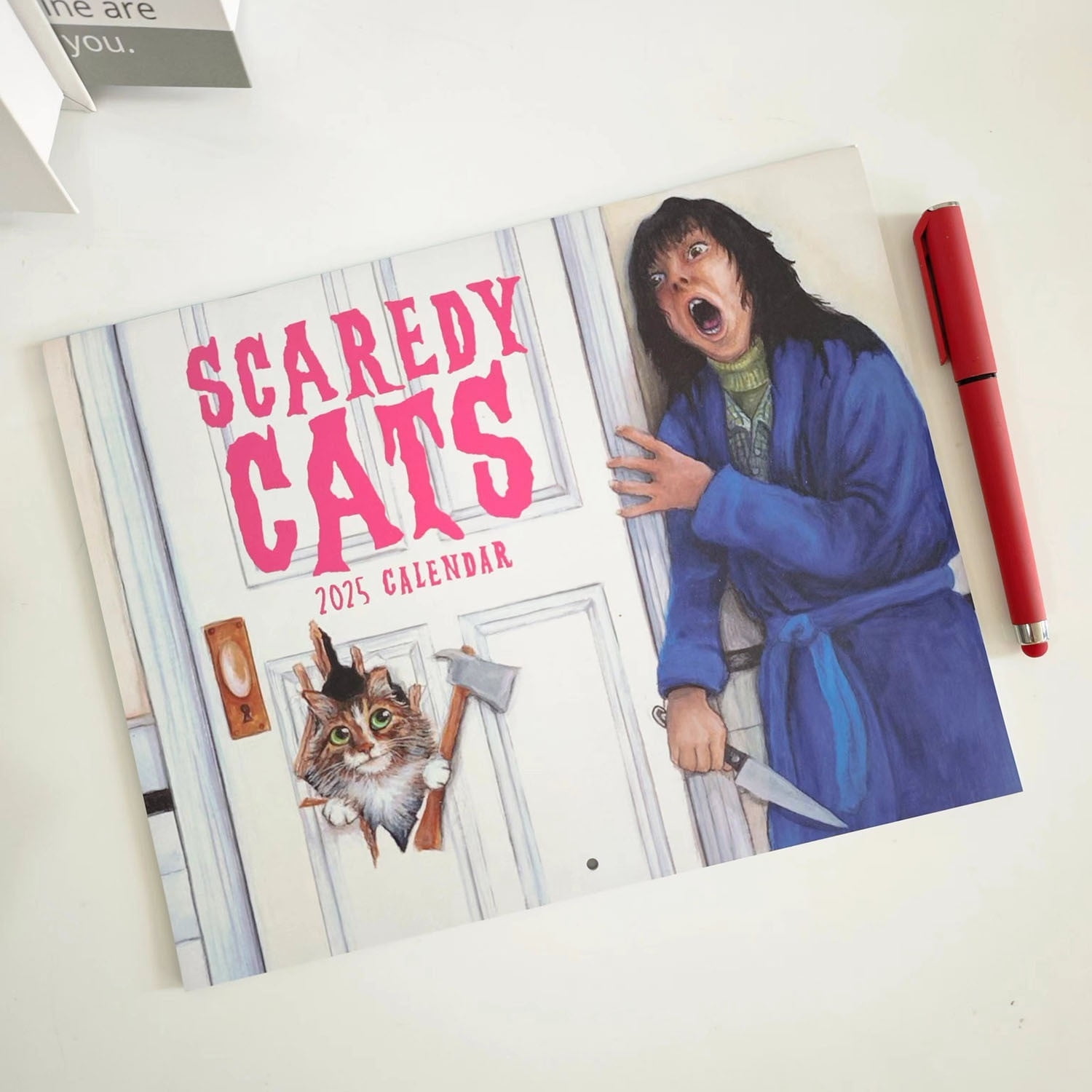 Cat Calendar 2025,Funny Cat Calendar 2025 Large 12 Months 2025 Wall