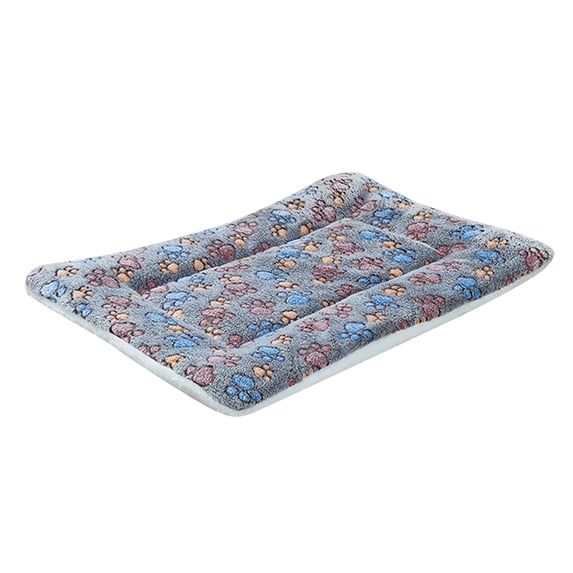 Cat Calming Blanket Coral Velvet Winter Warm Pad,Thickened Easy Clean Pet Pad With Raised Rim For Anxiety Relief