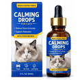 thumbnail image 1 of Cat Calming Treats, Natural Anxiety Relief Drops, Helps with Separation Anxiety, Cat Calming Diffuser, Stress Symptoms & Destructive Behavior, Promotes Rest & Relaxation, 1 of 6