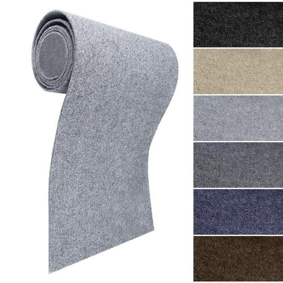 Cat Carpet remnants Cat Scratching Mat Trimmable Self-Adhesive Carpet DIY Climbing Scratcher Scratch Furniture Protector Covering Posts(11.8"×11.8",Light Gray)