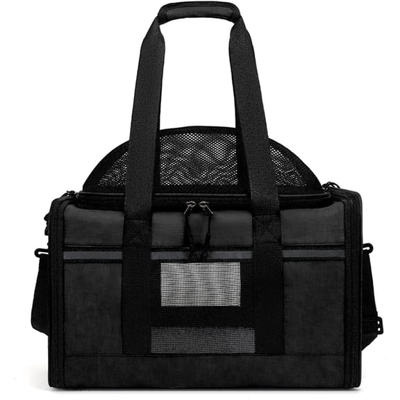 Cat Carrier Backpack, Airline Approved with Locking Zippers for Small Dogs