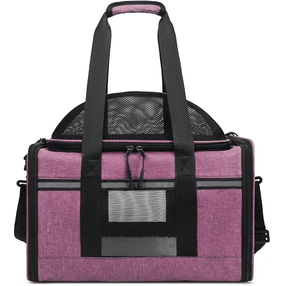 Cat Carrier Backpack, Airline Approved with Locking Zippers for Small Dogs