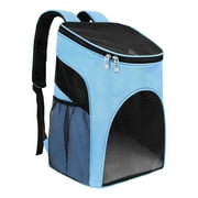 Cat Carrier Cat Backpack Carrier,Large Foldable Dog Carrier for Small Dogs and Cat Carrier Soft, Ventilated Design Pet Carrier Backpack, Cat Carrying Bag for Travel Hiking Camping
