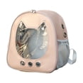 thumbnail image 1 of Cat Carrier Backpack, Pet Carrier Backpack Front Pack for Cat Puppy Dog Carrier Backpack Bag Space Capsule, Pet Carrier for Travel Hiking Camping Brown#, 1 of 6