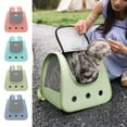 thumbnail image 1 of Cat Carrier Cat Backpack Carrier Expandable Foldable Breathable Pet Travel Carrier for Cats Dog Carrier Backpack Airline-Approved for Walking Cats Outside,Hiking,Travelling,Camping, 1 of 7