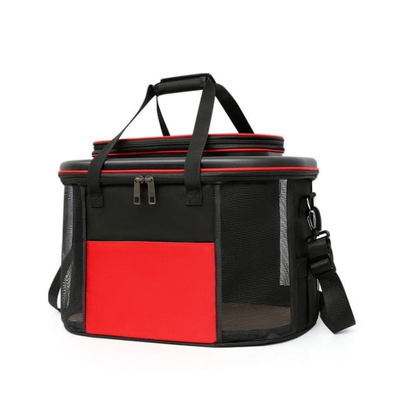 Cat Carrier Dog Carrier Airline Approved, Pet Carrier for 2 Cats Small Medium Dogs, Soft Cat Carrier 18x15x15 with Foldable Bowl & Washable Pad, TSA Approved Dog Carriers by Luniko Shop