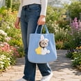 thumbnail image 1 of Cat Carrier Tote Bag, Canvas Pet Shoulder Bag Head Out, Portable Cat Travel Bag Handbag for Small Cats, 1 of 6