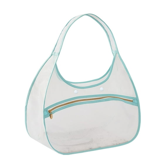 Cat Carrier Transparent Nylon Mesh Shoulder Carry: Foldable Handheld Portable for Travel Comfort - Adjustable Straps, Ventilation Windows, Safety for Small Pets on Trips