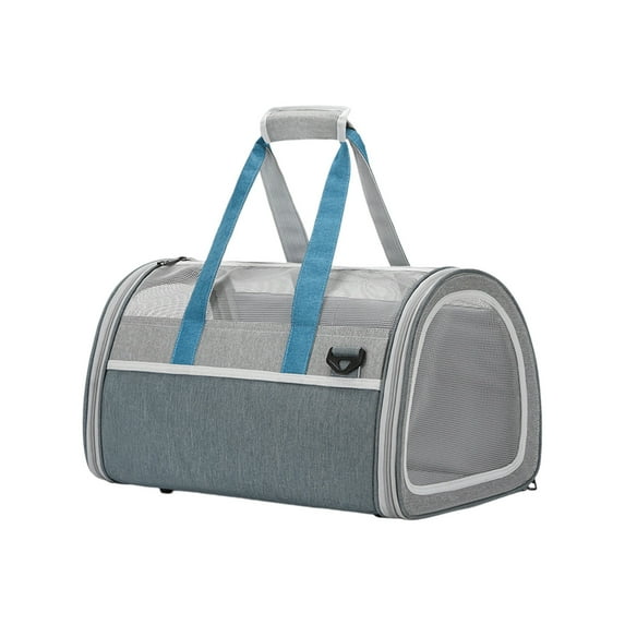 Cat Carrier Travel Handbag Delta Airline Approved/Soft-Sided Pet Travel Bag for Medium Cat Under 15 lbs Portable Pet Carrier Ventilated And Breathable Mesh Outdoor Travel Pet Supplies