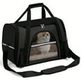 thumbnail image 1 of Cat Carriers for Cats, Secure Zipper Anti-Escape Pet Carrier Backpack, Spacious Ventilated Foldable Travel Bag, Car & Airline Approved Collapsible Cage with Breathable Design, 1 of 15