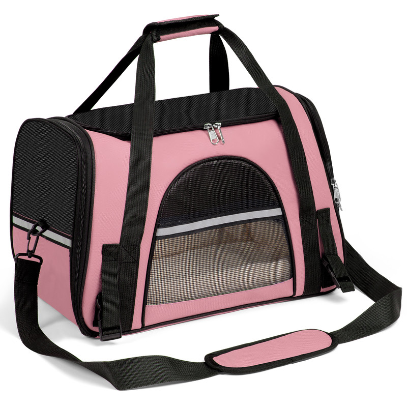 Cat Carriers Dog Carrier For Small Medium Cats Dog Soft Sided, Collapsible Waterproof Travel Puppy Carrier
