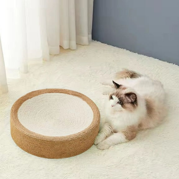 Cat Castle Scratcher Bed - XXL 15.7" Multi-Level Play & Scratch Center with Reinforced Corners, Holiday Gift for Feline Friends