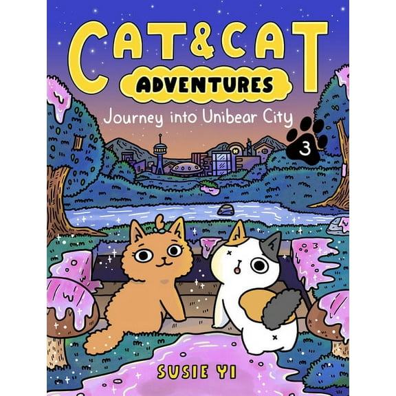 Cat & Cat Adventures Cat & Cat Adventures: Journey Into Unibear City, Book 3, (Paperback)