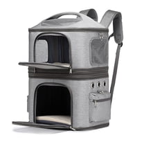 Cat Cat Carrier Detachable Backpack Double Cat Carrier Breathable And Convenient For Travel -  And Comfortable Shoulder Protection