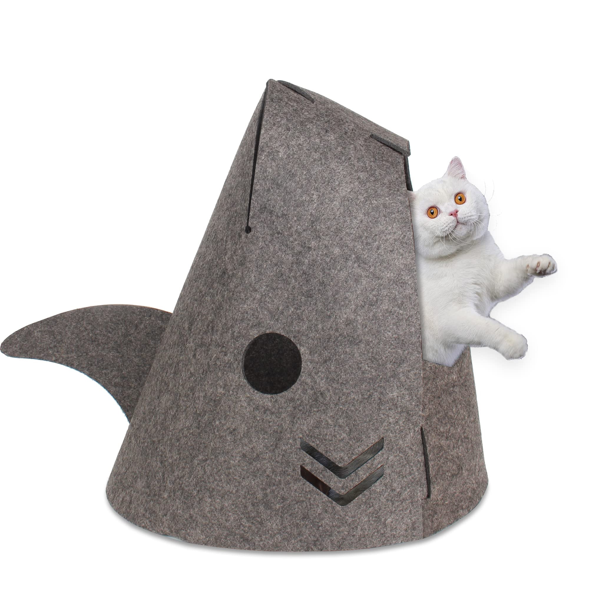 Cat Cave Bed & Furniture , Felt Cat Caves ,Cats and Kittens, Foldable