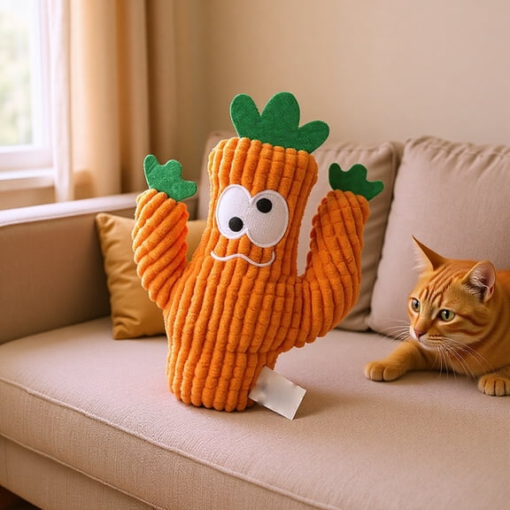 Cat Chew Toy Catnip Pillow Indoor Cat Toy - With Natural Catnip Filling Durable Non-Toxic Material Soft Plush For Interactive Play Satisfy Chewing Instincts - For Kittens And
