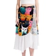 thumbnail image 1 of Cat Chic Chiffon Summer Beach Dresses for Women with Polyester Straps, 1 of 6