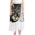 thumbnail image 1 of Cat Chiffon Summer Beach Dress with Polyester Straps for Women, 1 of 6