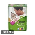 thumbnail image 1 of Purina Cat Chow Hairball & Healthy Weight Indoor Dry Cat Food, Chicken 15 lb Bag (Pack of 3), 1 of 1
