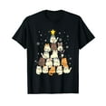 thumbnail image 1 of Cat Christmas Tree Meowy Catmas Xmas Kids Girls Boys Gifts T-Shirt, 1 of 5