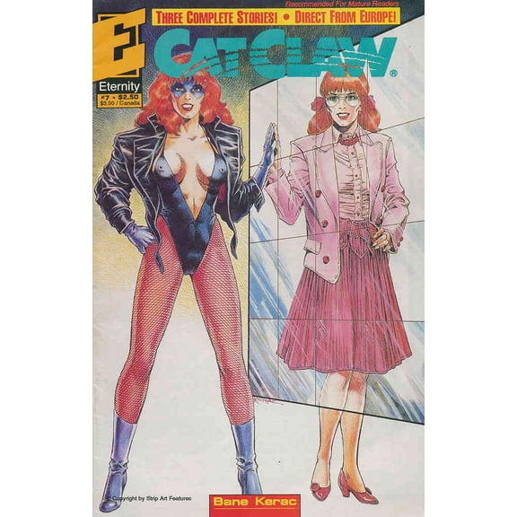 Cat Claw #7 VF ; Eternity Comic Book
